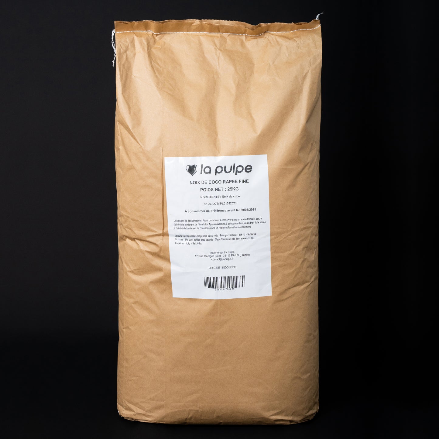 NOIX DE COCO POUDRE 25 KG