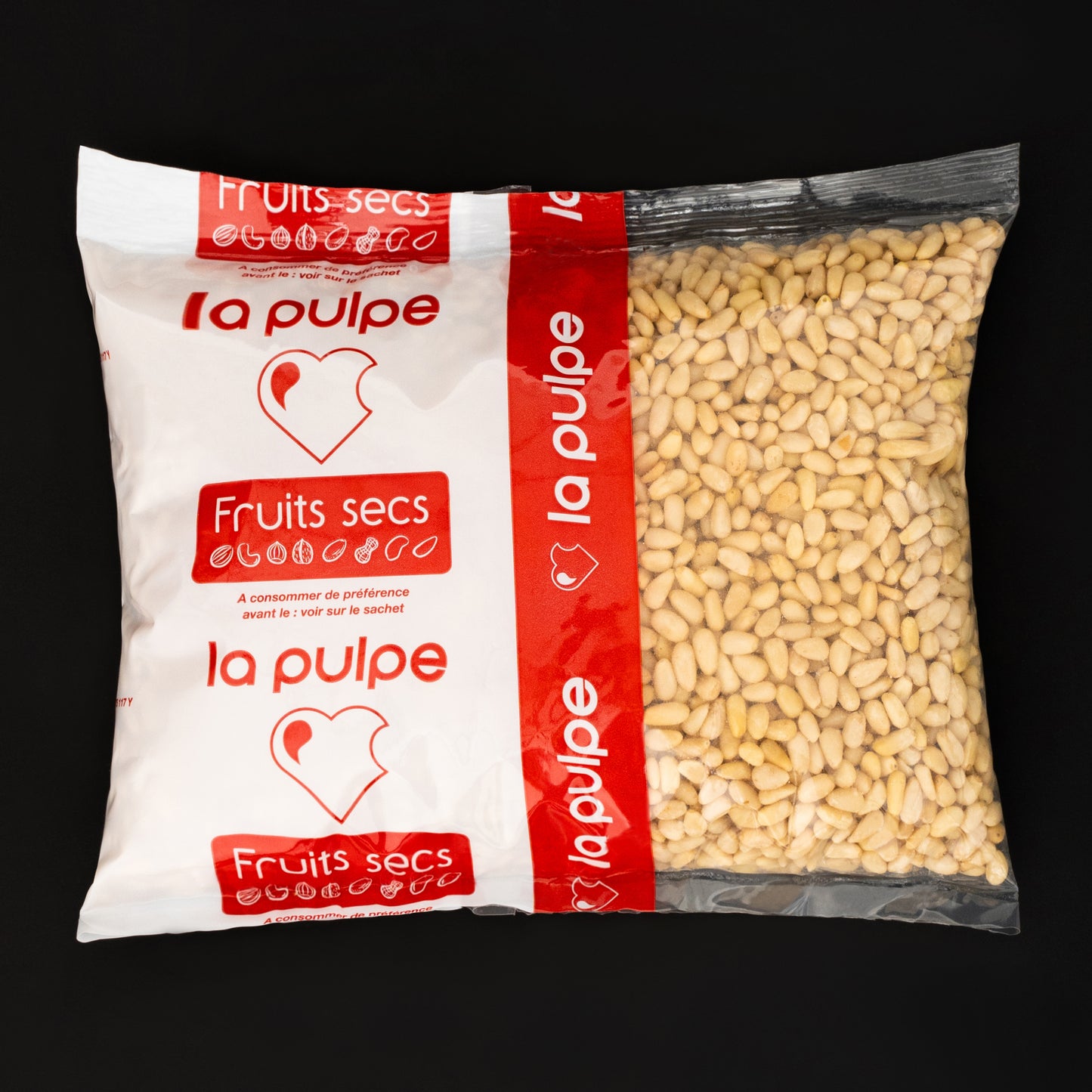 PIGNONS DE PINS EMONDES 500G