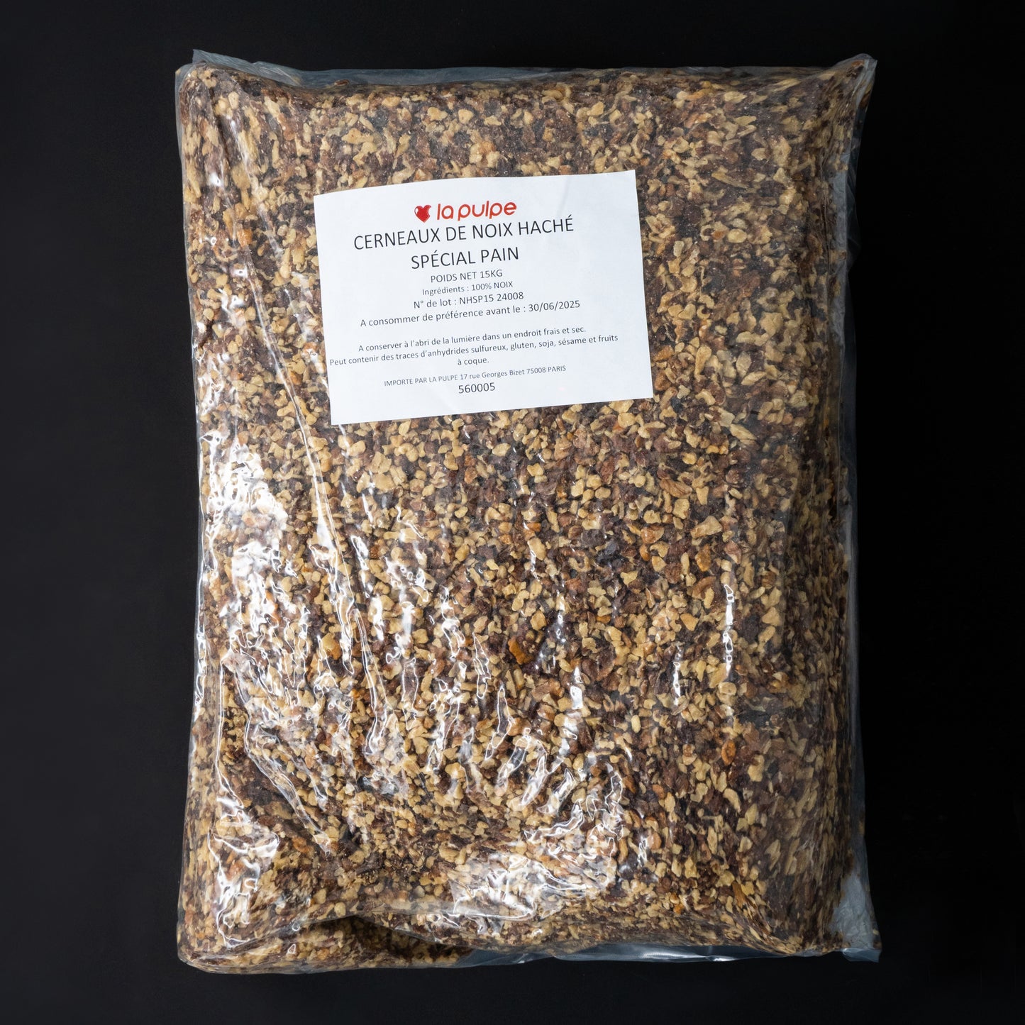 CERNEAUX NOIX HACHEE SPECIAL PAIN 15KG