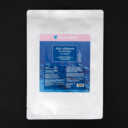 THON ALBACORE MORCEAUX POCHE 600G