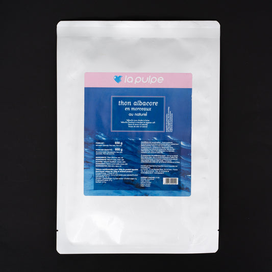 THON ALBACORE MORCEAUX POCHE 600G